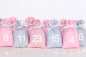 Preview: Adventskalender zum selbst befüllen rosa/grau