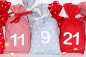 Preview: Adventskalender Säckchen aus Stoff