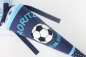 Preview: Zuckertüte mit Fußball blau tuerkis