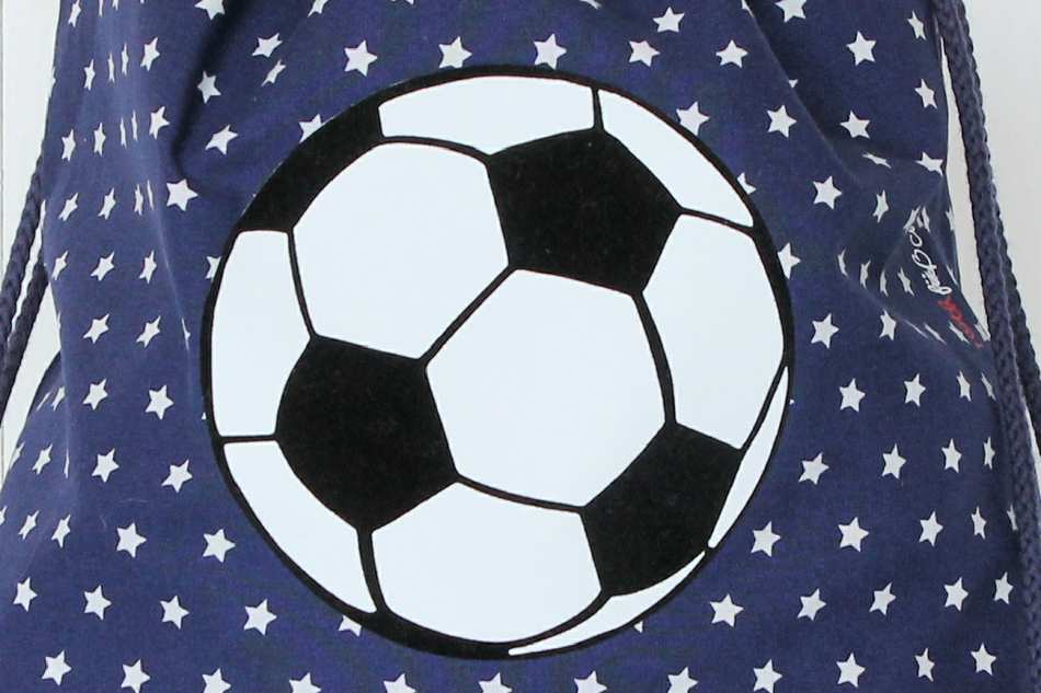 Kindersportbeutel mit Fussball