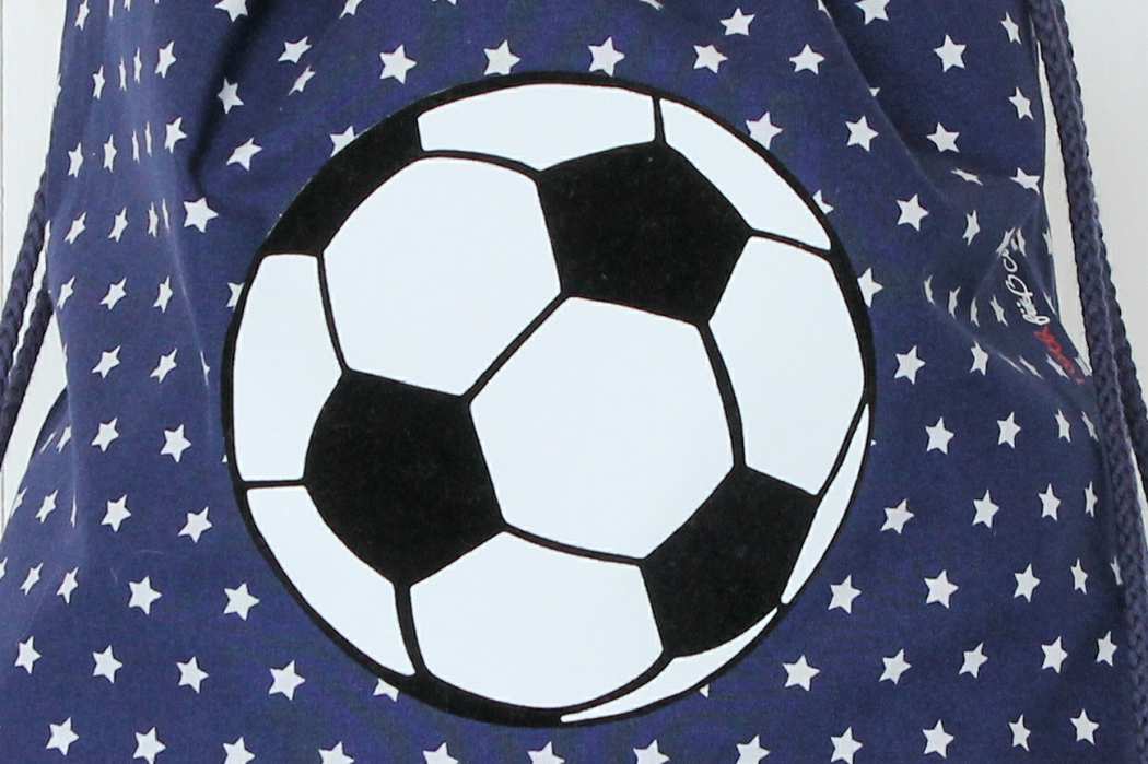 Kindersportbeutel mit Fussball