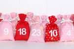 Mobile Preview: Adventskalender aus Stoff