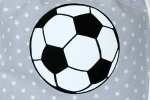 Mobile Preview: Kindersportbeutel mit Fussball
